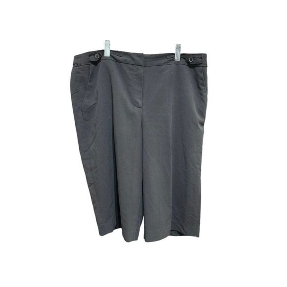 ❤️ Larry Levine Black Dressy/Work Shorts Size 14